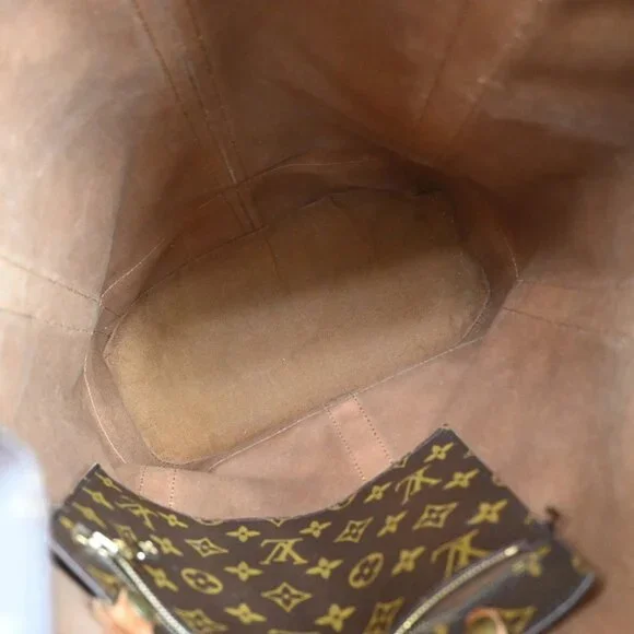 LOUIS VUITTON LV Randonnee GM Shoulder Bag Monogram Leather Brown M42244 62YH402 - Picture 12 of 15